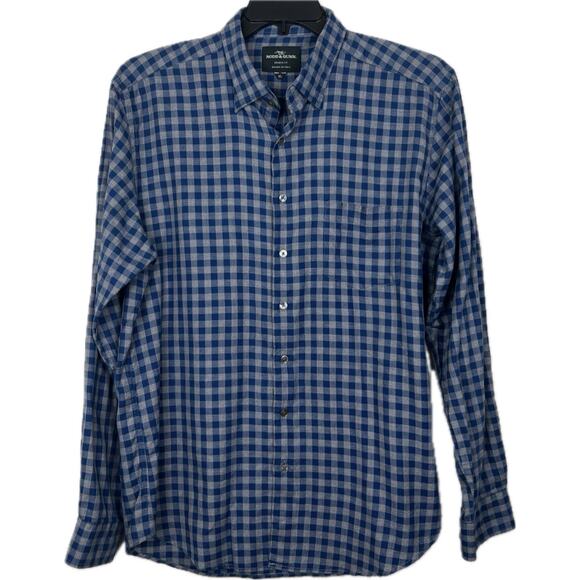 Rodd and Grimm Other - Rodd & Gunn shirt men’s XL sports fit blue check/plaid Woven in Italy